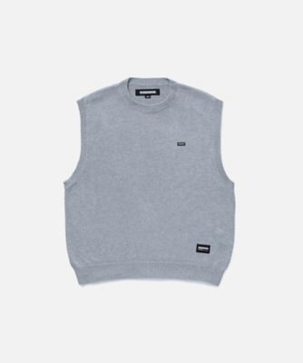 ＜NEIGHBORHOOD (Men)＞ベスト　ＰＬＡＩＮ　ＣＲＥＷＮＥＣＫ　ＶＥＳＴ　２５１ＦＵＮＨーＫＮＭ０２