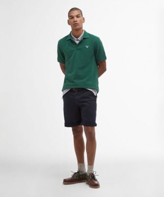 Ｂａｒｂｏｕｒ　ロゴ　スポーツ　ポロシャツ　２５１ＭＭＬ０３５８