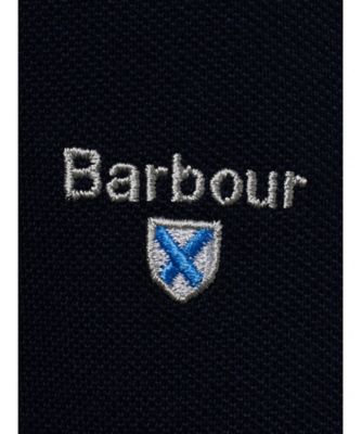 タータンチェック　Ｂａｒｂｏｕｒ　ロゴ　スポーツ　ポロシャツ　２５１ＭＭＬ１４９４