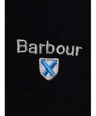 タータンチェック　Ｂａｒｂｏｕｒ　ロゴ　スポーツ　ポロシャツ　２５１ＭＭＬ１４９４