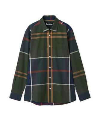 Barbour (Men)/バブアー ラージ　タータンチェック　レギュラーカラー　シャツ　２５１ＭＳＨ５６４８