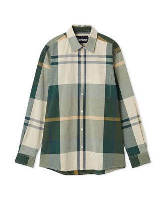 ラージ　タータンチェック　レギュラーカラー　シャツ　２５１ＭＳＨ５６４８