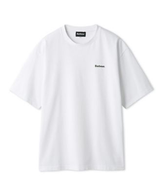 ＜Barbour (Men)＞”ＪＡＰＡＮ　ＬＩＭＩＴＥＤ”　ワンポイント　刺繍　ロゴ　Ｔシャツ　２５１ＭＴＳＧ００７