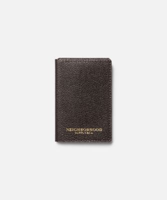 ＜NEIGHBORHOOD (Men)＞カードケース　ＣＯＡＴＥＤ　ＣＡＲＤ　ＣＡＳＥ　２５１ＭＶＮＨーＡＣ０２