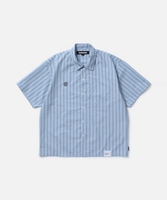 NEIGHBORHOOD (Men)/ネイバーフッド シャツ　ＳＴＲＩＰＥ　ＷＯＲＫ　ＳＨＩＲＴ　ＳＳ　２５１ＴＳＮＨーＳＨＭ０５