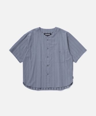 シャツ DOBBY NO COLLAR SHIRT SS