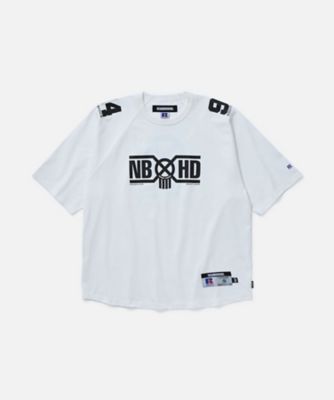 ＜NEIGHBORHOOD (Men)＞Ｔシャツ　ＮＨ　Ｘ　ＢＯＵＮＴＹ　ＨＵＮＴＥＲ　Ｘ　ＲＵＳＳＥＬＬ　ＡＴＨＬＥＴＩＣ　．　ＣＲＥＷＮＥＣＫ　ＳＳ
