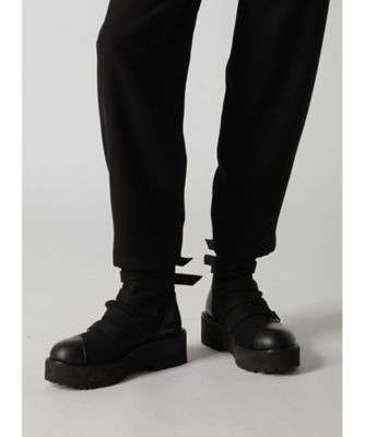 DOUBLE SATIN BOX POCKET PANTS LLー