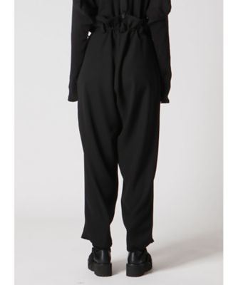 DOUBLE SATIN SUSPENDER PANTS LLーP20