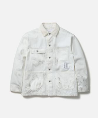 送料無料】ジャケット BW ． WASHED COVERALL