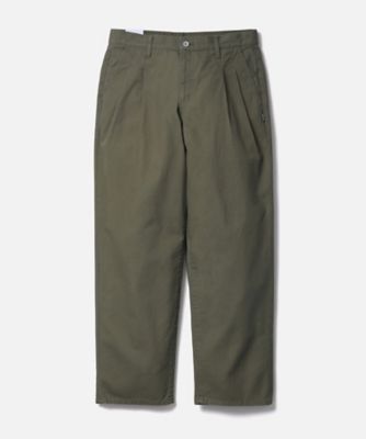 パンツ BAGGY SILHOUETTE TWO TUCK PANTS