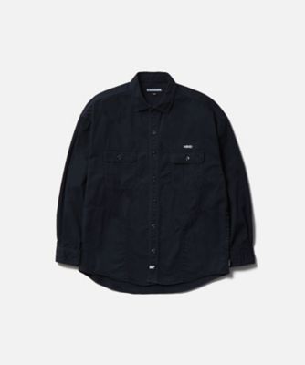 カジュアルシャツ GARMENT DYED SHIRT LS
