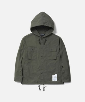 シャツ HOODED SHIRT LS 252AQNHーSHM03