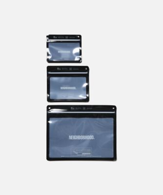 ＜NEIGHBORHOOD (Men)＞ジッパーバッグ　ＮＨ　Ｘ　ＰＡＫＥ　．　３ＰＡＣＫ　ＳＥＴ　２５２ＢＹＰＺＮーＡＣ０１