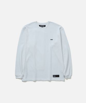 カットソー WAFFLE FABRIC CREWNECK LSー2