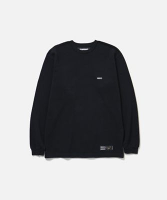カットソー WAFFLE FABRIC CREWNECK LSー2