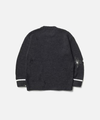ニット SAVAGE CREWNECK SWEATER