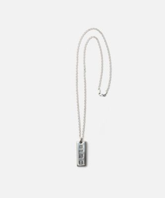 ネックレス SILVER INGOT NECKLACE