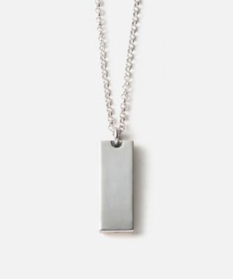 ネックレス SILVER INGOT NECKLACE