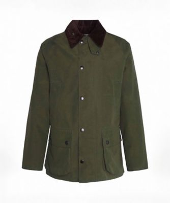 Barbour ダークグリーン ジャケット 3WARRANT REPROOF BARBOUR BORDER OLIVE size-C46-毎日を楽しく
