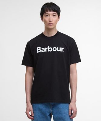 Barbour / フロント ロゴ Tシャツ BLUE 【完売品】 JAPAN LIMITED