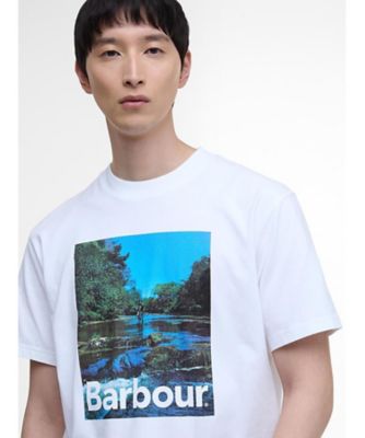 BAUBOUR Tシャツ MTS1397 Homelane ポイント ロゴ Tシャツ｜Tシャツ｜トップス｜バブアー
