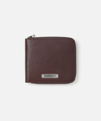 ＜NEIGHBORHOOD (Men)＞ジップウォレット　ＬＥＡＴＨＥＲ　ＷＡＬＬＥＴ　２５２ＭＶＮＨーＡＣ０１