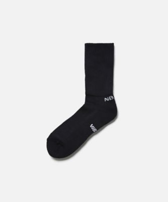 NEIGHBORHOOD (Men)/ネイバーフッド ソックス NH X VIBSOX. RIB SOCKS 252NRVINーUWM01 BLACK 靴下【三越伊勢丹/公式】