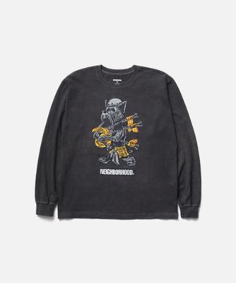 NEIGHBORHOOD (Men)/ネイバーフッド Tシャツ NH. TEE LS-17 252PCNH-LT17 BLACK トップス【三越伊勢丹/公式】