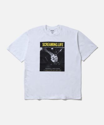 ＜NEIGHBORHOOD (Men)＞Ｔシャツ　ＮＨ　×　ＣＨＡＲＬＥＳ　ＰＥＴＥＲＳＯＮ　．　ＴＥＥ　ＳＳー１　２５２ＰＣＮＨーＳＴ１０Ｓ