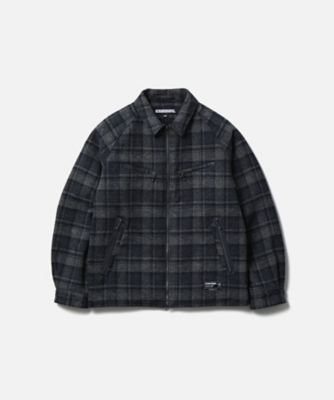 送料無料】ジャケット CHECK ZIP JACKET 252TGNH