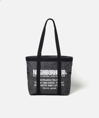 ＜NEIGHBORHOOD (Men)＞バッグ　ＤＥＮＩＭ　ＴＯＴＥ　ＢＡＧーＭ　２５２ＴＱＮＨーＣＧ０３