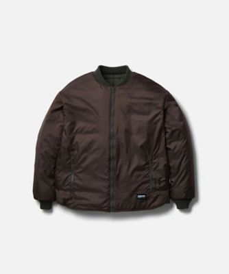 ジャケット・アウター ShareSpirit velvet jacket 2025 AW] EFFECTEN / Suka velour high neck jacket – utility