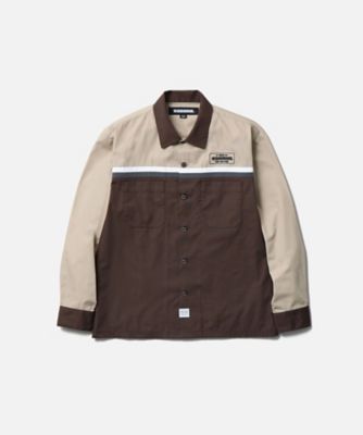 美品　ネイバーフッド　シャツ　L シャツ UTILITY SHIRT LS 252AQNHー