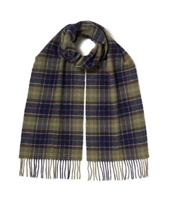 ラムズウール タータンチェック マフラー 252USC0001