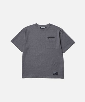 ＜NEIGHBORHOOD (Men)＞Ｔシャツ　ＨＥＡＴＨＥＲ　ＦＡＢＲＩＣ　ＣＲＥＷＮＥＣＫ　ＳＳ　２５２ＵＷＮＨーＣＳＭ１０