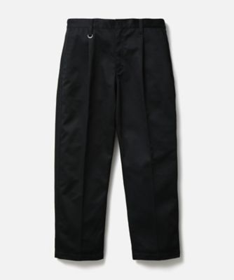 24SS NEIGHBORHOOD ワイドパンツ L ブラック 日本製 キムタク 252ZAYYN-PTM01S-02-BK