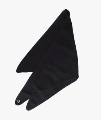 Chapeau d′ O (Women)/シャポー ド オー Oversized Knit Scarf BLACK スカーフ・ショール【三越伊勢丹/公式】