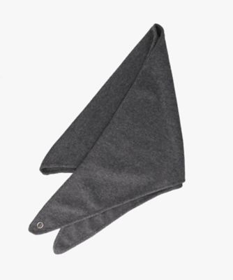 Chapeau d′ O (Women)/シャポー ド オー Oversized Knit Scarf GRAY スカーフ・ショール【三越伊勢丹/公式】