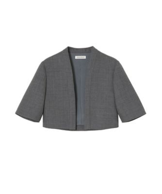 ＜MADISONBLUE (Women)＞ＮＯ　ＣＯＬＬＡＲ　ＢＯＬＥＲＯ　ＪＫ　ＷＯＯＬ　ＭＢ２５４ー１０１９