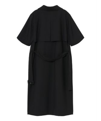 【美品】マディソンブルー　BIG CARDIGAN COTTON　グリーン TRENCH COAT H／S WOOL MB254ー2010