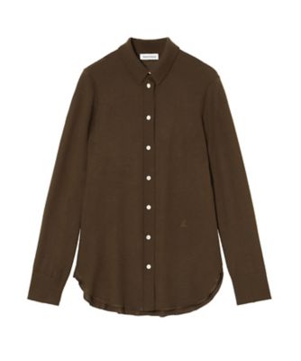 マディソンブルー 【M】コットンシャツ 日本製 B刺繍 MADISON L/S SHIRT MESSAGE | SHIRT/BLOUSE | MADISONBLUE