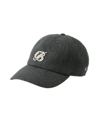 マディソンブルー　帽子　新品　新作　グレー MADISONBLUE】大人が似合うシックなキャップ「B CAP」 | LEE