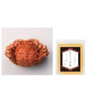 １５００３　１尾　（５００ｇ）北海道産　ボイル毛がに（１～１．５人向き）　※Ｋａｎｉ－ｔｏ特製かに酢付き