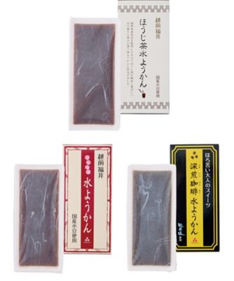 20150 越前福井の水ようかん3種詰合せ | 三越伊勢丹