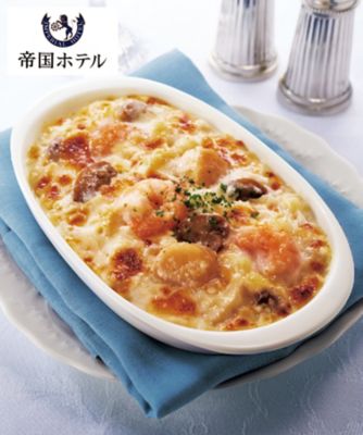 １００９７　＜帝国ホテル＞海老と帆立のマカロニグラタン