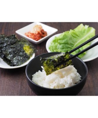 【SALE】三越伊勢丹オンラインストア 21372 8袋 お得用 パリっと美味しい韓国海苔 計72パック 調理済み食事、主菜【三越伊勢丹/公式】