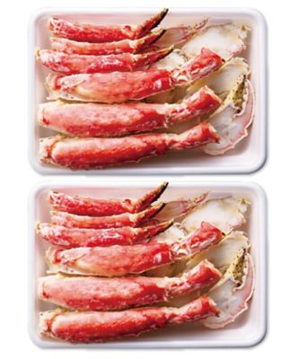 １５０２４　２ｋｇ　大型ボイルたらばハーフポーション　※Ｋａｎｉ－ｔｏ特製かに酢付き