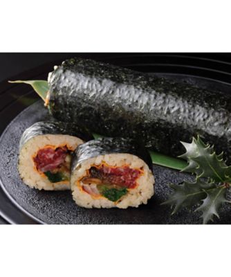 ＜紫野和久傳＞【店頭受取／新宿】【恵方巻】牛と春のにがみ寿し　２月３日（火）午後２時～午後６時お受け取り