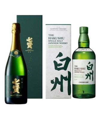 【店頭受取／新宿】七賢スパークリング杜ノ奏＆シングルモルト白州　１２月１０日（水）～１２月１４日（日）　各日午前１１時～